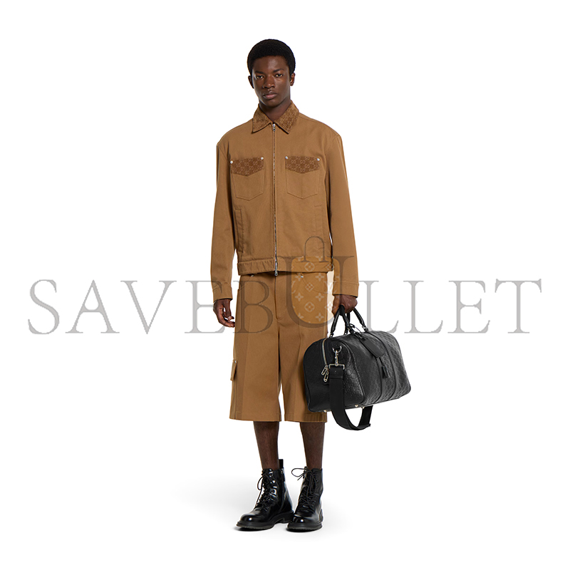 GUCCI GG EMBLEM MEDIUM DUFFLE BAG 850220 (45*29*25cm)